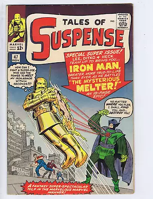 Buy Tales Of Suspense # 47 Marvel 1963 '' The Mysterious Melter ! '' • 194.15£