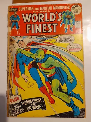 Buy World's Finest #212 June 1973 Fair/Good 1.5 Martian Manhunter • 3.50£