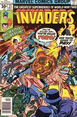 Buy Invaders #21 VG 4.0 1977 Stock Image Low Grade • 3.88£