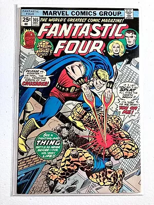 Buy Fantastic Four #165 FN Bronze Age Comic Featuring The Crusader! • 3.10£