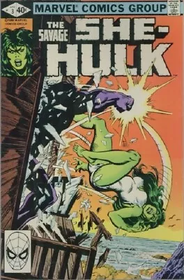 Buy She-Hulk (Vol 1) The Savage #   3 (VryFn Minus-) (VFN-) Marvel Comics AMERICAN • 9.99£