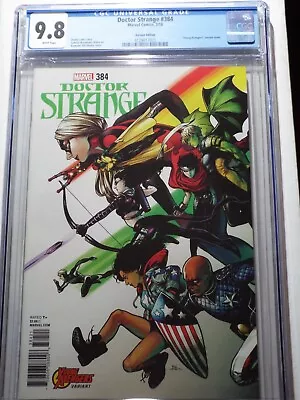 Buy Doctor Strange 384 (2018) Shirahama Young Avengers Variant Cover Cgc 9.8 Nm/m Wp • 92.58£