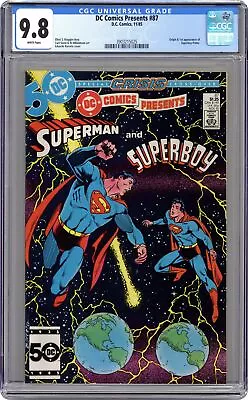 Buy DC Comics Presents #87 CGC 9.8 1985 3903215025 • 143.67£