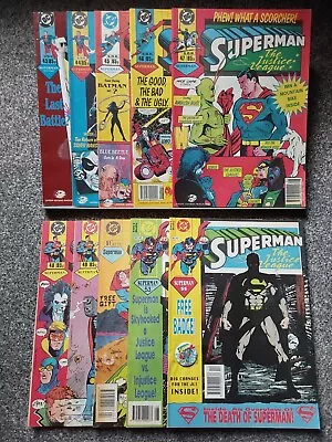 Buy Superman & The Justice League  (1991)☆ A 10 VARIOUS ISSUES LOT ☆London Editions  • 8£