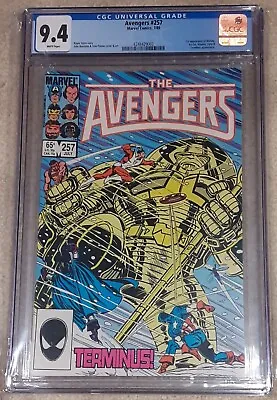 Buy Avengers #257 CGC 9.4 1985 Volume 1 Marvel (MCU) 1st Nebula WHITE PAGES  • 66.01£