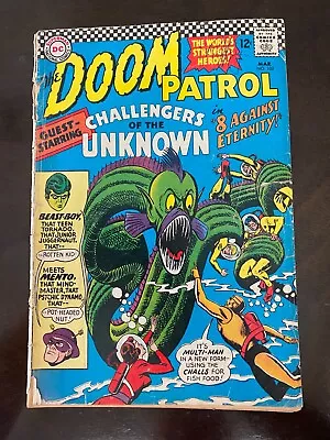 Buy Doom Patrol 102 1966 Hard To Find! Challengers Of The Unknown • 4.67£