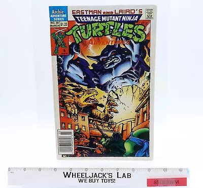 Buy Teenage Mutant Ninja Turtles Adventures #30 March 1992 Archie Comics NR MINT • 19.45£