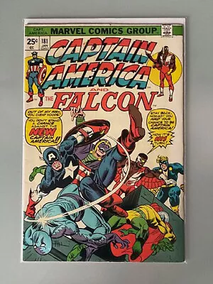 Buy Captain America(vol. 1) #181 -F/VF- Roscoe Becomes Captain America - Key • 6.98£