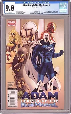 Buy Adam Legend Of The Blue Marvel #1 CGC 9.8 2009 3930818003 1st App. Blue Marvel • 778£