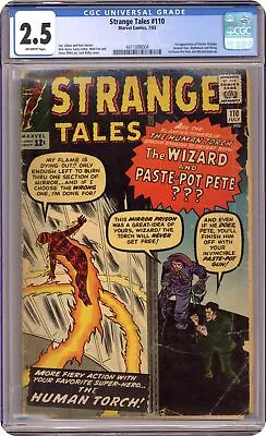 Buy Strange Tales #110 CGC 2.5 1963 4411098004 1st App. Doctor Strange, Nightmare • 1,498.85£