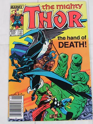 Buy The Mighty Thor #343 May 1984 Marvel Comics Newsstand • 1.39£