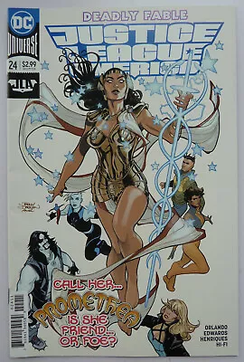 Buy Justice League Of America #24 - 1st Printing DC Comics April 2018 VF- 7.5 • 4.45£