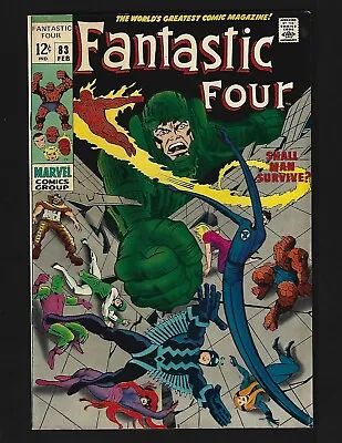Buy Fantastic Four #83 FN+ Kirby Sinnott Inhumans Black Bolt Medusa Triton Maximus • 19.42£