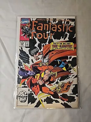 Buy Fantastic Four 339 Thor Vs Gladiator 1990 April • 3.50£