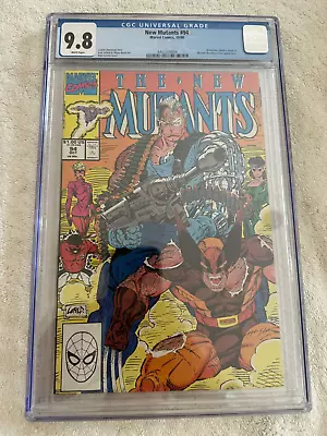 Buy New Mutants #94 - CGC 9.8 - White Pages - Marvel Comics 1990 • 139.75£