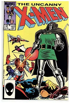 Buy Uncanny X-Men  #197   NEAR MINT-   Sept. 1985    Dr. Doom Robot Cover & App. • 21.78£