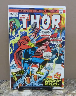 Buy Thor #228 (1974) - Origin Of Ego The Living Planet • 11.64£