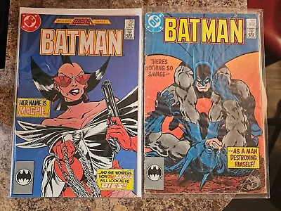 Buy Batman #401 & 402 (1986) 1st Appearance Of Magpie DC Comics Lot GD-VF  • 6.21£