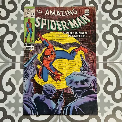 Buy Amazing Spider-Man #70 (1969) 1st Cameo App King Pin's Wife  • 50£