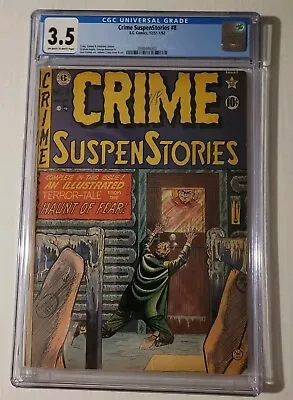 Buy Crime SuspenStories 8 CGC 3.5 Man Left To Die 1951 EC Comics Kamen Craig Ingels • 232.98£