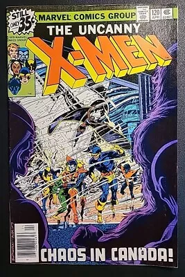 Buy 🔥 X-men #120 🔑 1st Appearance Of Alpha Flight! '79 Vf🔥 Newsstand 🧊 White Pgs • 93.19£