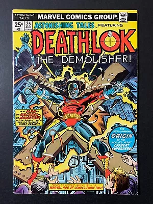 Buy Astonishing Tales #25 *sharp!* (marvel, 1974) 1st Deathlok!  Mvs!  Lots Of Pics! • 77.62£