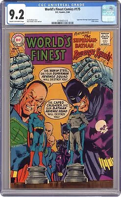 Buy World's Finest #175 CGC 9.2 1968 0749401019 • 147.56£