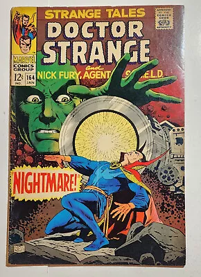 Buy STRANGE TALES #164 Silver Age STERANKO Nick Fury, Dr. Strange, 1st YANDROTH • 7.73£