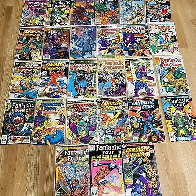 Buy Fantastic Four Comic Book Lot Marvel 27 Issues Mixed Lot Vintage Annual • 45.82£