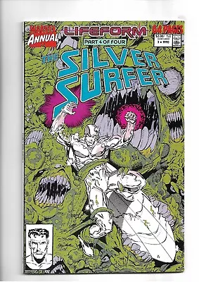 Buy Marvel Comics - Silver Surfer Annual #03 Lifeform Part 4 (1990) Near Mint • 2£