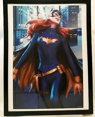 Buy Batgirl By Stanley Artgerm Lau FRAMED 12x16 Art Print DC Comics Poster • 46.55£