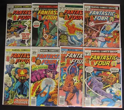 Buy Fantastic Four Bronze Age Lot #164, 173, 174, 182, 183, 187, 192, 195 KG968 • 31.03£