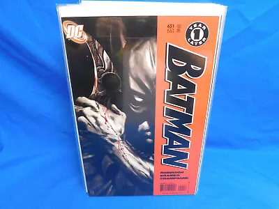 Buy Dc Comics Batman 651 Red 2nd Print Varaint Vf/nm • 4.65£
