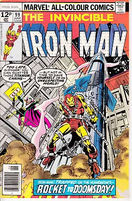 Buy Marvel Iron Man, #99, 1977, Mandarin, Madame Masque, Mantlo, Tuska • 7.99£
