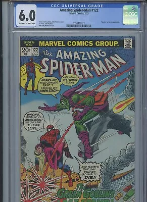 Buy Amazing Spider-Man #122 1973 CGC 6.0 • 163.09£