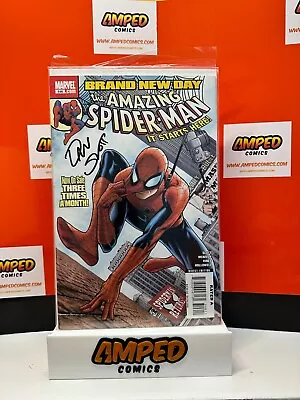 Buy Amazing Spider-Man #546 DAN SLOTT SIG W/COA🔑1ST APP JACKPOT/FREAK/MR. NEGATIVE • 42.71£
