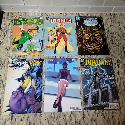 Buy DC Comics Lot Of 6 ~ New Teen Titans #5, Green Lantern #121. Batman The Maxx #5 • 6.83£