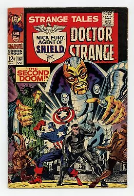 Buy Strange Tales #161 VG/FN 5.0 1967 1st App. Yellow Claw Since The Fifties • 24.85£