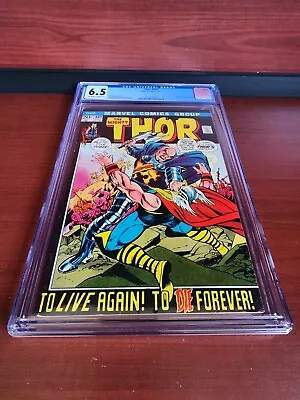 Buy EXCELLENT!  Thor #201 1972 Pluto & Hella Appearance CGC 6.5 GRADED • 69.89£