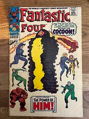 Buy Fantastic Four 67 - First Appearance Him / Adam Warlock. Key Silver Age Issue. • 50£