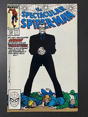 Buy Spectacular Spider-man #139 *sharp!* (1988)  Origin Of Tombstone!  Lots Of Pics! • 3.07£