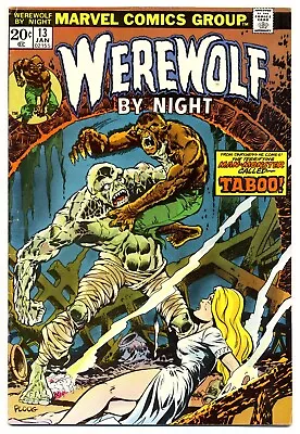 Buy WEREWOLF BY NIGHT #13 VG, Mike Ploog Art, Marvel Comics 1974 • 15.53£