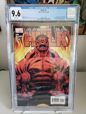 Buy Hulk #1 CGC 9.6, 1st Appearance Of Red Hulk; Death Of Abomination, Ed McGuiness • 194.15£