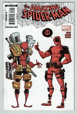 Buy Amazing Spiderman 611 Deadpool Appearance Skottie Young Marvel Comics 2010 VF NM • 23.29£