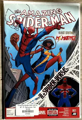 Buy Amazing Spider-man #7 Edge Of  Spider-verse 1st App Spider-UK NM • 16£