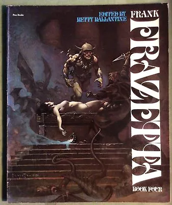 Buy Frank Frazetta  Book Four,  1980,  Fantasy Art Book. • 25£