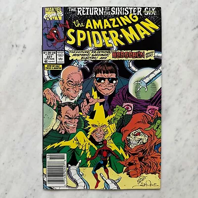 Buy AMAZING SPIDER-MAN #337 Newsstand 1990 Marvel Comics • 11.64£