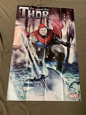 Buy The Unworthy Thor 24  X 36  Promo Poster - Marvel Comics 2016  #142 • 6.53£