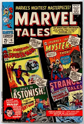 Buy Marvel Tales #5 FN+ 6.5 Reprints Amazing Spider-Man #8, Strange Tales #103, More • 46.56£