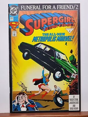 Buy ACTION COMICS 685 Action 1 Cover Swipe 1993 DC 9.2 NM- 4491 • 3.88£